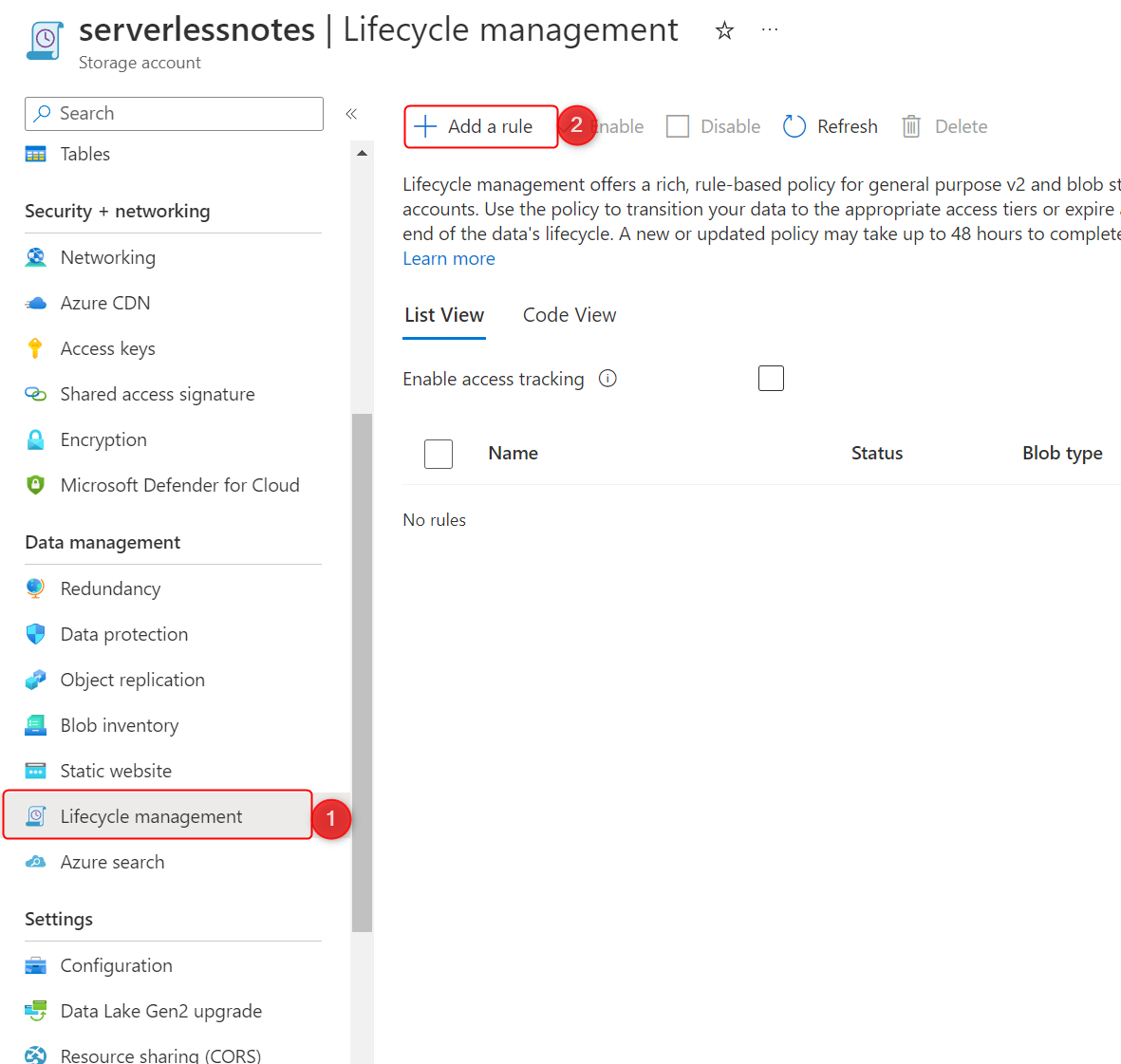 Automated Management Of The Azure Blob Storage Lifecycle